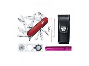 มีดพับ VICTORINOX รุ่น Set with Compass and Maglite Flashlight